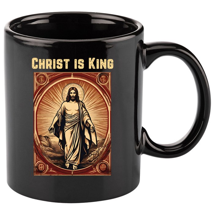 Christ is King Christian Easter 11oz C Handle Ceramic Mug