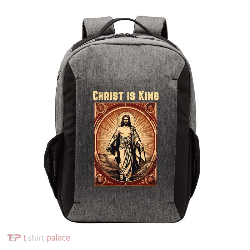 Christ is King Christian Easter Vector Backpack