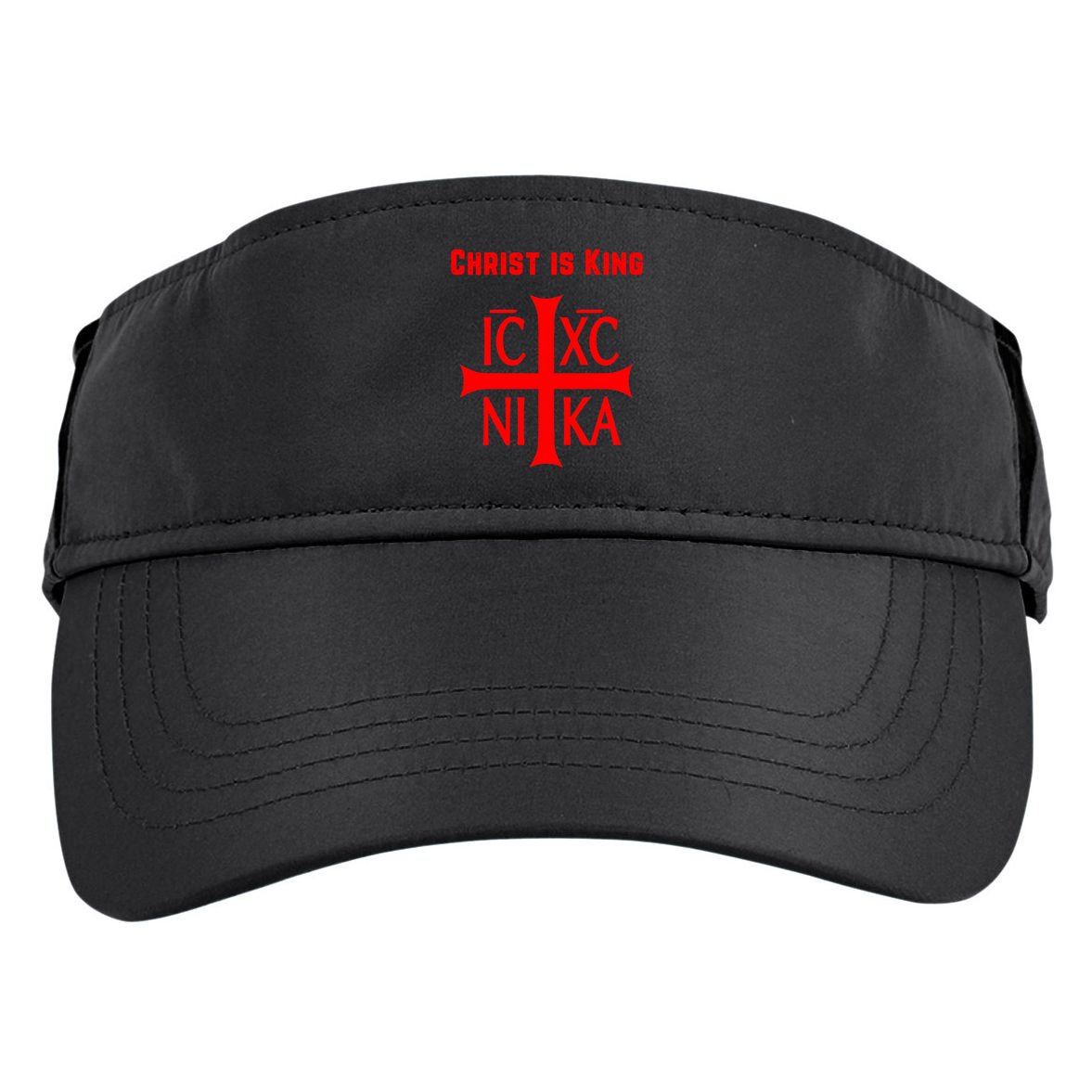 Christ is King Christian Easter Orthodox Catholic Cross Adult Drive Performance Visor