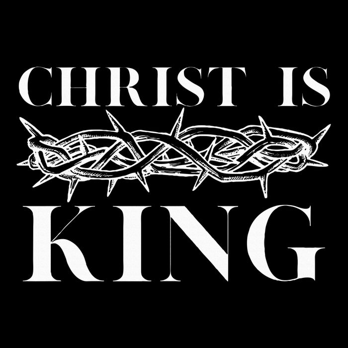 Christ Is King Christian Crown Of Thorns Christ Is King City Backpack