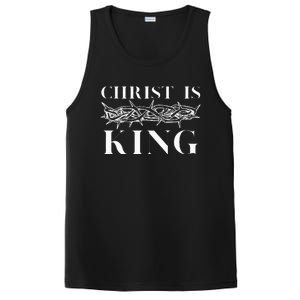 Christ Is King Christian Crown Of Thorns Christ Is King PosiCharge Competitor Tank