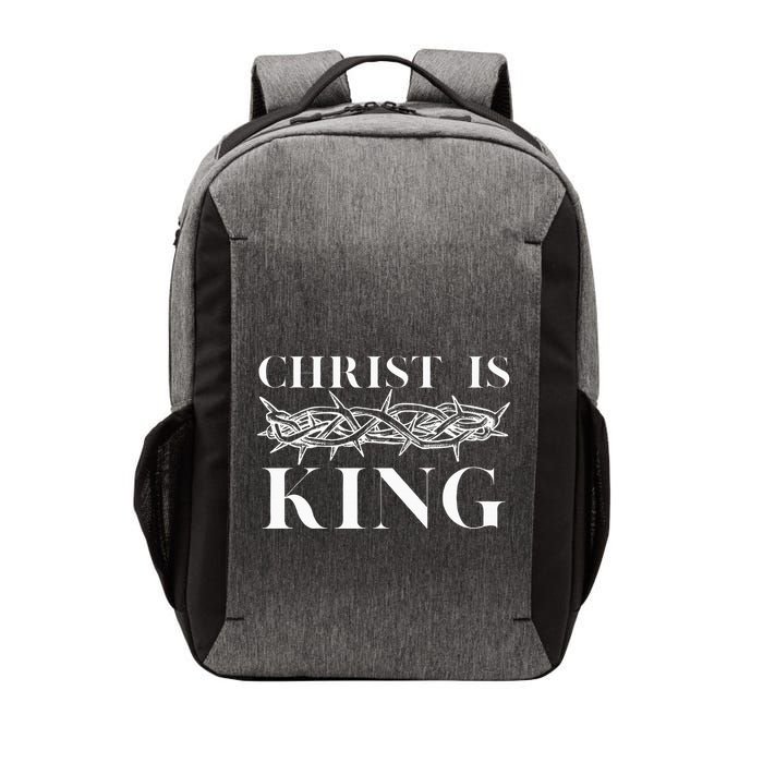 Christ Is King Christian Crown Of Thorns Christ Is King Vector Backpack
