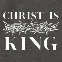 Christ Is King Christian Crown Of Thorns Christ Is King Vector Backpack