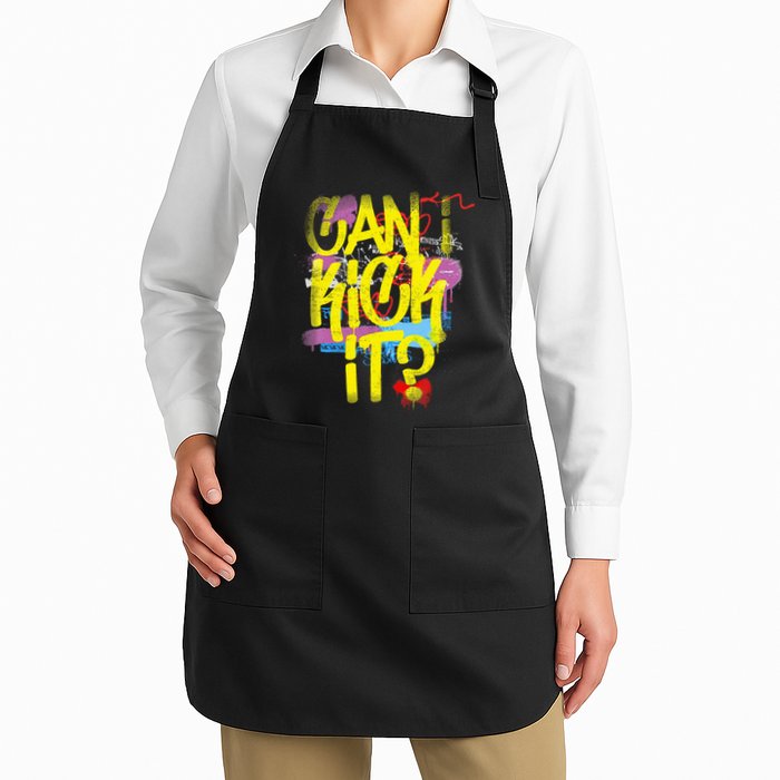 Can I Kick It 80s 90s Hip Hop Bboy Old School Rap Graffiti Apron