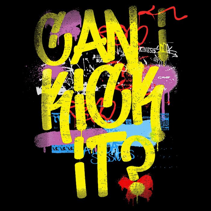 Can I Kick It 80s 90s Hip Hop Bboy Old School Rap Graffiti Apron