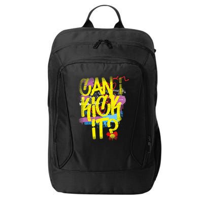 Can I Kick It 80s 90s Hip Hop Bboy Old School Rap Graffiti City Backpack