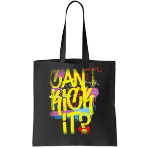 Can I Kick It 80s 90s Hip Hop Bboy Old School Rap Graffiti Tote Bag