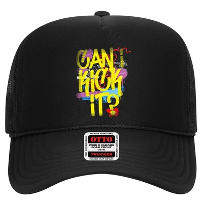 Can I Kick It 80s 90s Hip Hop Bboy Old School Rap Graffiti Trucker Hat