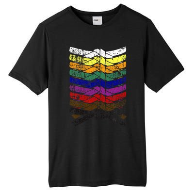 Cool Illustrated Karate Belt Colors Martial Arts Tall Fusion ChromaSoft Performance T-Shirt