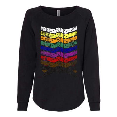 Cool Illustrated Karate Belt Colors Martial Arts Womens California Wash Sweatshirt