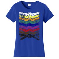 Cool Illustrated Karate Belt Colors Martial Arts Women's T-Shirt