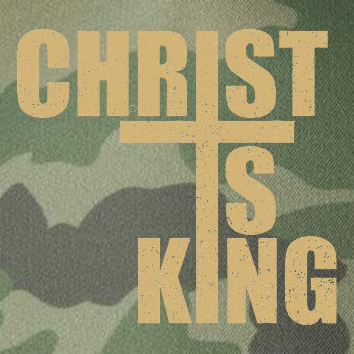 Christ Is King Jesus Is King Cross Crucifix Legacy Tie Dye Trucker Hat