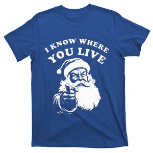 Christmas I Know Where You Live T-Shirt