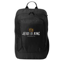 Christ Is King King Of Kings Lord Of Lords City Backpack