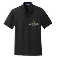 Christ Is King King Of Kings Lord Of Lords Dry Zone Grid Polo