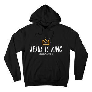 Christ Is King King Of Kings Lord Of Lords Tall Hoodie