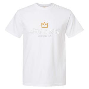 Christ Is King King Of Kings Lord Of Lords Garment-Dyed Heavyweight T-Shirt