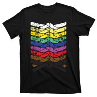 Cool Illustrated Karate Belt Colors T-Shirt