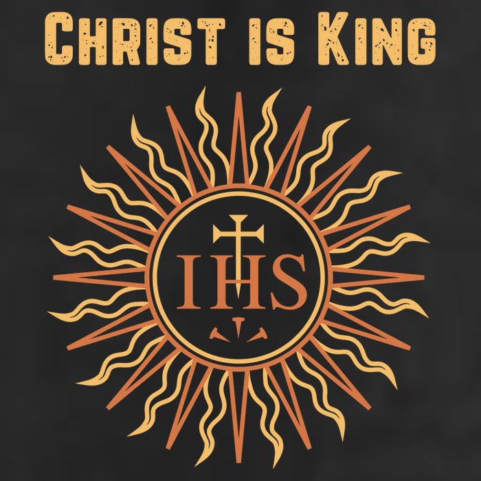 Christ is King Christian Easter Roman Catholic 7 Panel Mesh Trucker Snapback Hat