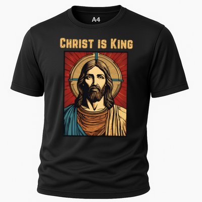 Christ is King Christian Easter Performance Shirt
