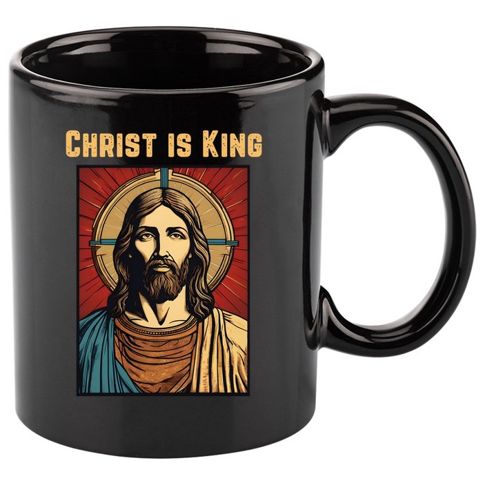 Christ is King Christian Easter 11oz C Handle Ceramic Mug