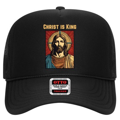 Christ is King Christian Easter Trucker Hat