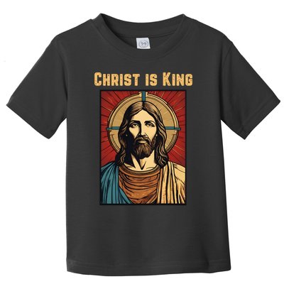 Christ is King Christian Easter Toddler T-Shirt