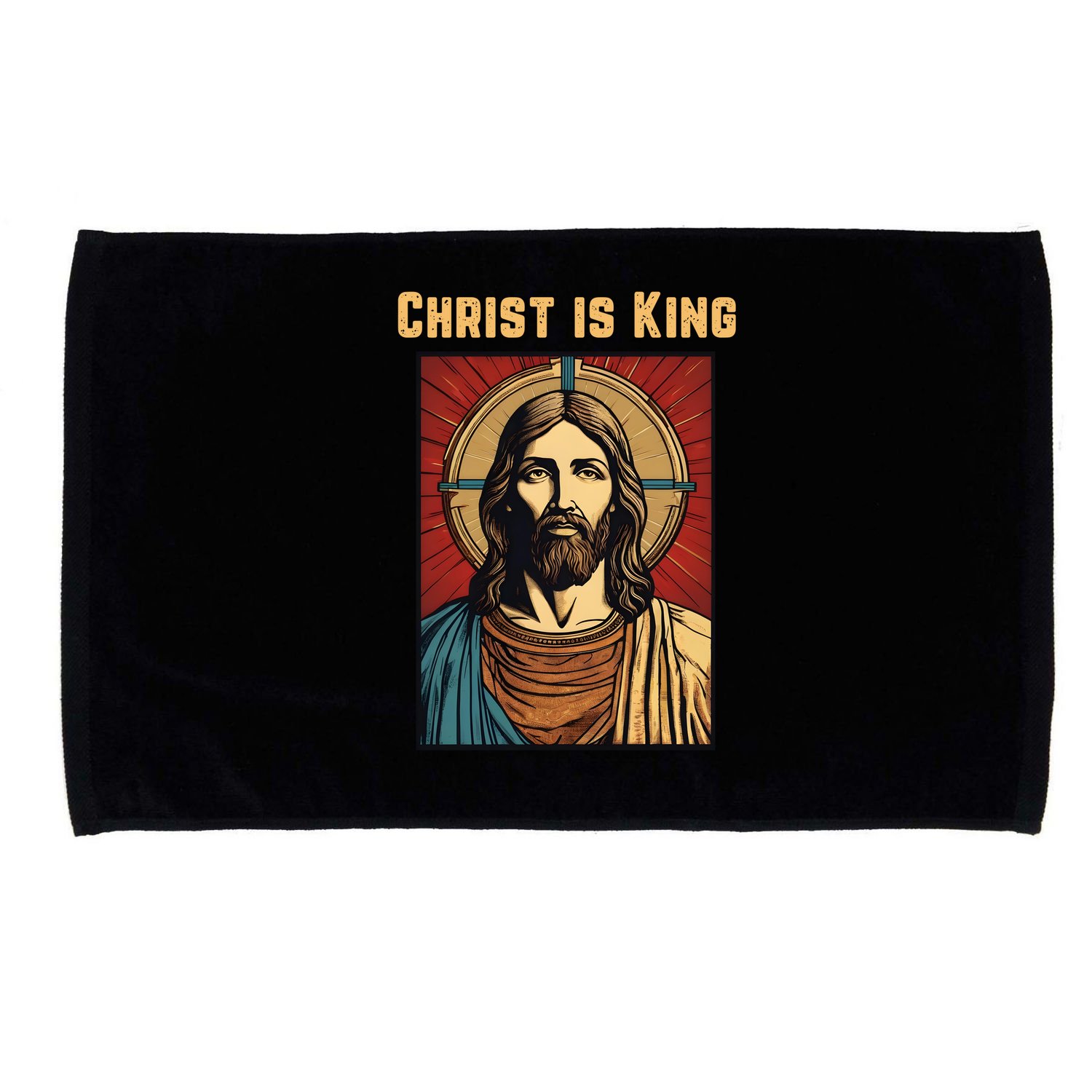 Christ is King Christian Easter Microfiber Hand Towel