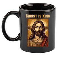 Christ is King Christian Easter 11oz C Handle Ceramic Mug