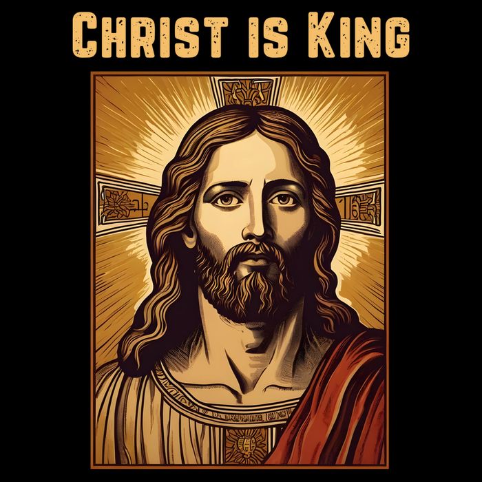 Christ is King Christian Easter Womens Tank Top
