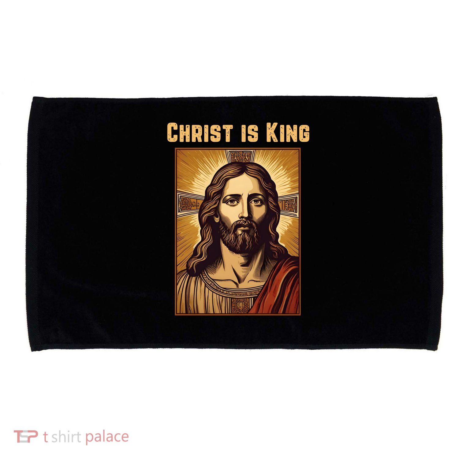 Christ is King Christian Easter Microfiber Hand Towel