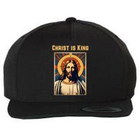 Christ is King Christian Easter Wool Snapback Cap