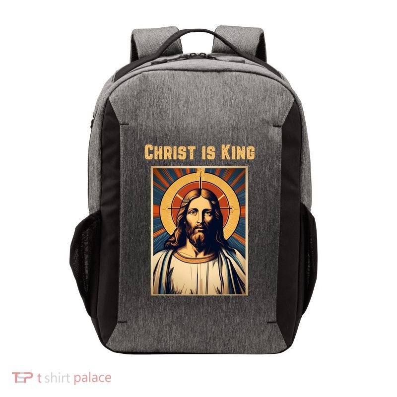 Christ is King Christian Easter Vector Backpack