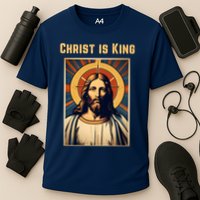 Christ is King Christian Easter Cooling Performance Crew T-Shirt