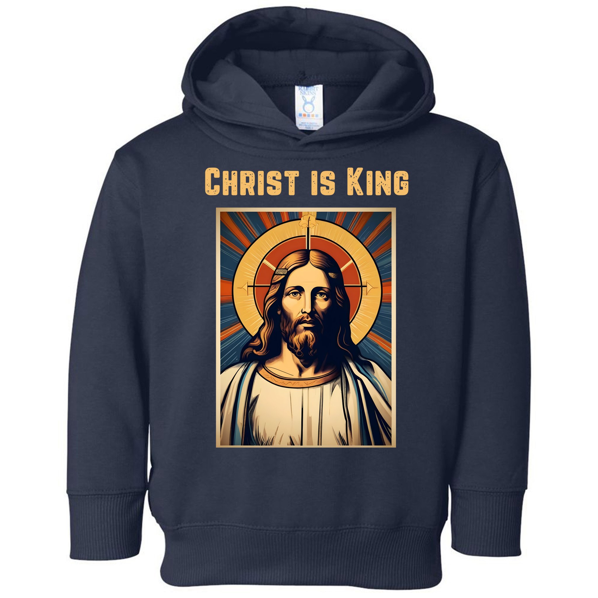 Christ is King Christian Easter Toddler Hoodie