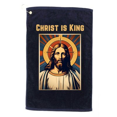 Christ is King Christian Easter Golf Towel