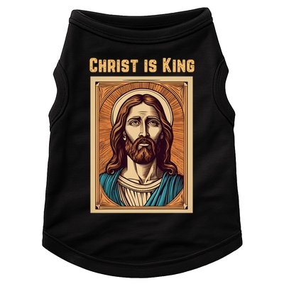 Christ is King Christian Easter Doggie Tank