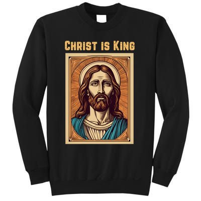 Christ is King Christian Easter Sweatshirt