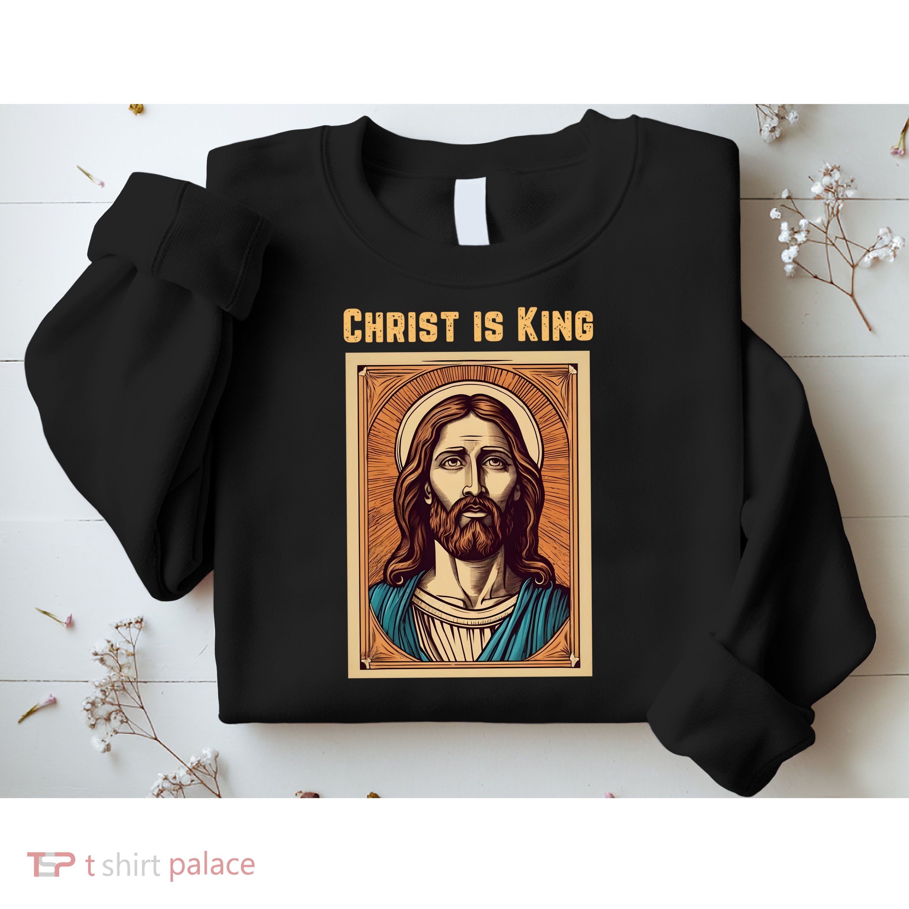 Christ is King Christian Easter Sweatshirt
