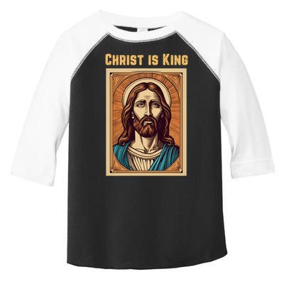 Christ is King Christian Easter Toddler Fine Jersey T-Shirt