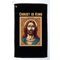 Christ is King Christian Easter Golf Towel