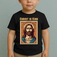 Christ is King Christian Easter Toddler T-Shirt