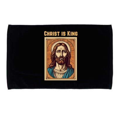 Christ is King Christian Easter Microfiber Hand Towel