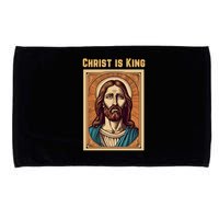 Christ is King Christian Easter Microfiber Hand Towel