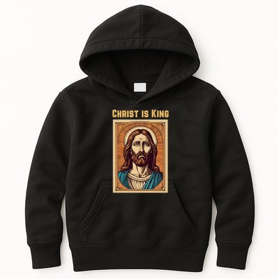 Christ is King Christian Easter Kids Hoodie