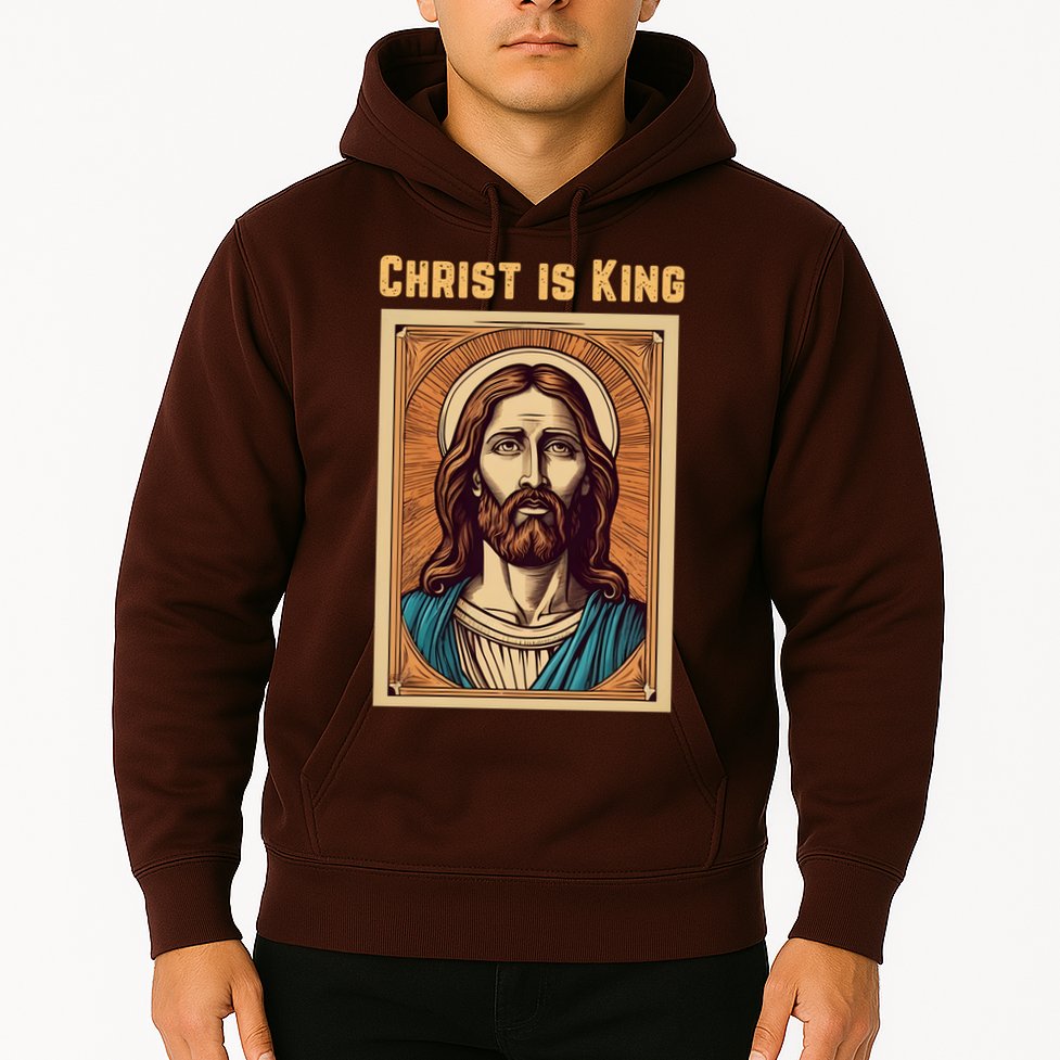Christ is King Christian Easter Hoodie