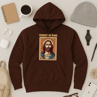 Christ is King Christian Easter Hoodie