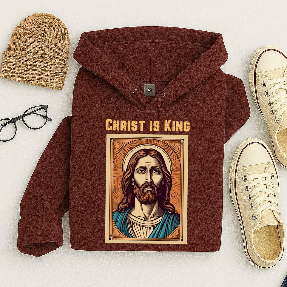 Christ is King Christian Easter Hoodie
