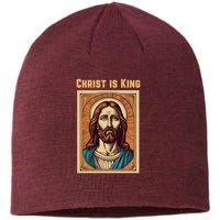 Christ is King Christian Easter Sustainable Beanie