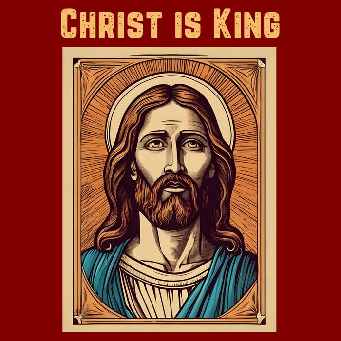 Christ is King Christian Easter Youth Performance Sprint T-Shirt